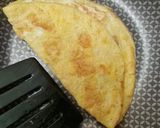 Foto del paso 4 de la receta: Tortilla francesa u omelette 🥚de 14 gramos de proteína, como parte de un desayuno saludable 🌱