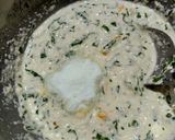A picture of step 3 of Corn Palak Rava Dhokla.