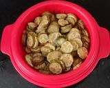 A picture of step 2 of Ivy gourd,groundnut subji.