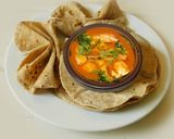 A picture of step 7 of Papad er Dalna  - Bengali Papad Curry.