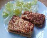 รูปขั้นตอนการทำที่ 3 ของ แซนด์วิชชุบไข่ทอด (Monte Cristo Sandwich)