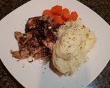 A picture of step 7 of Slow Cooker Brown Sugar Pork Loin.