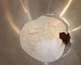 A picture of step 2 of Hot cross buns (direct method).