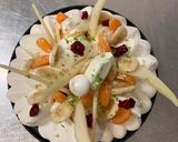 Une image de l'étape 7 de Pavlova aux fraises.