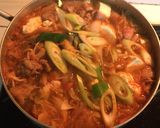 Hình bước làm 7 của món Canh Kim Chi Ngày Mưa