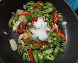 Foto langkah ke 4 dari resep Cumi Masak Ijo.