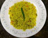 A picture of step 3 of Mint Veggies Rice.