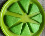 Foto langkah ke 3 dari resep Donat Pizza Choco Pandan 😊.