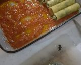 Φωτογραφία βήματος 4 της συνταγής Κανελόνια με σπανάκι και μανιτάρια