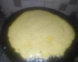 A picture of step 4 of Spicy tawa khandvi.