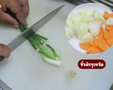 รูปขั้นตอนการทำที่ 2 ของ ซุปกิมจิเส้นหนึบ
