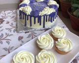 A picture of step 1 of Blueberry cream cake.