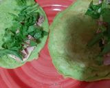 Foto del paso 4 de la receta: Crepes verdes rellenos