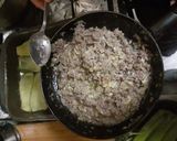 Foto del paso 5 de la receta: Zapallos Italianos Rellenos acompañados de arroz y papas fritas