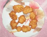 A picture of step 5 of Different Varieties Of Pulses Fritters I.e Onions And Potato Fritters.