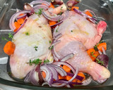 Foto del paso 1 de la receta: Pollo asado aromatizado 😋