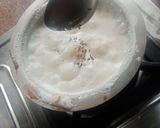 A picture of step 4 of Coconut Rose Phirni.