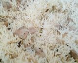 A picture of step 5 of Mutton yakhni pulao.