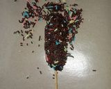 Foto langkah ke 3 dari resep Es pisang coklat.
