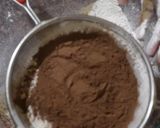 A picture of step 1 of Chocolate cake popsicles.
