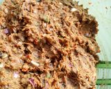 A picture of step 4 of Beans balls II.