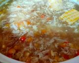 Foto langkah ke 4 dari resep Sweet Corn Egg Drop Soup ala Chef Muhammad.