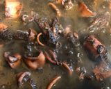 A picture of step 4 of Adobong Pusit (Squid Adobo).
