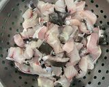 Hình bước làm 2 của món Chả cá lã vọng