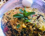 A picture of step 15 of Veg biryani in electric rice cooker.