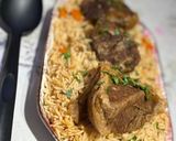صورة لخطوة 11 من وصفة طاجن أرز باللحم البقري