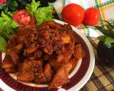 Foto langkah ke 5 dari resep Babat Gongso.