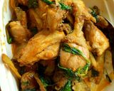 Foto langkah ke 6 dari resep Ayam rica-rica kemangi.