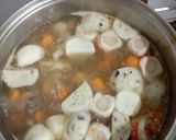 Foto langkah ke 2 dari resep Sop Ayam Mix Suki.