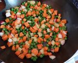 Zöldséges tojásos rizs recept fázis 1 fotója