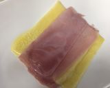 Foto del paso 2 de la receta Mini bocadillo de jamón y queso