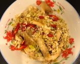 Hình bước làm 1 của món Món chay: Nấm bào ngư xào sả ớt