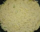 A picture of step 4 of Multigrain Potato Pan cake.
