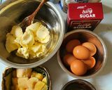 Foto langkah ke 1 dari resep Marmer Cake Tape (Tidak Berkulit/Metode Au Bain Marie).