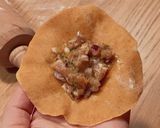 Hình bước làm 6 của món Hoành Thánh Vị Ấn Độ Sốt Cà Ri Tandoori