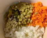 A picture of step 3 of Moroccan Lentil and Eggplant Soup.