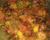 गोभी बड़ी आलू की सब्ज़ी (gobhi vadi aloo ki sabzi recipe in Hindi) रेसिपी चरण 3 फोटो