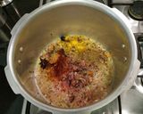 A picture of step 7 of Waghareli khichdi.