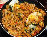 Hình bước làm 5 của món Cơm Chiên Thập Cẩm 🍱 🍚