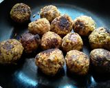 Foto del paso 8 de la receta: Albóndigas de frijol y arroz!!!😊🤔🤨🍝🍚🍘