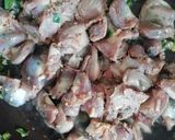 A picture of step 3 of Dominican braised gizzards#gizzardcontenst.