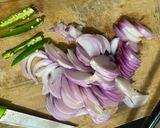 ஆனியன் சப்பாத்தி ரோல் (Onion chappathi roll recipe in tamil) ரெசிபி ஸ்டேப் 1 புகைப்படம்