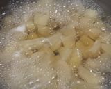 A picture of step 1 of Palak shaljam gosht.