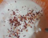 A picture of step 2 of Suji ke sandwich.