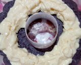 Foto langkah ke 6 dari resep Bolu Ketan Hitam Keju Lumer.