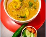 A picture of step 7 of Corn curry.